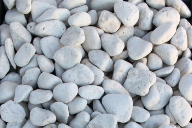 Белая галька галтовка (20-40 мм.)  купить в Борисоглебске от производителя, без посредников